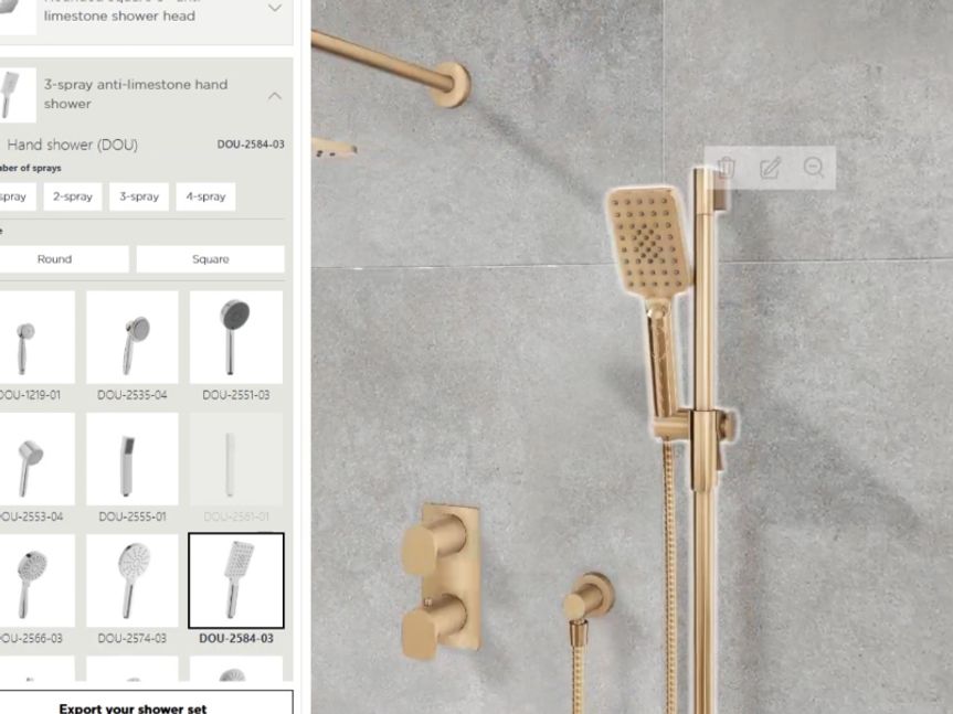3D online product viewer
