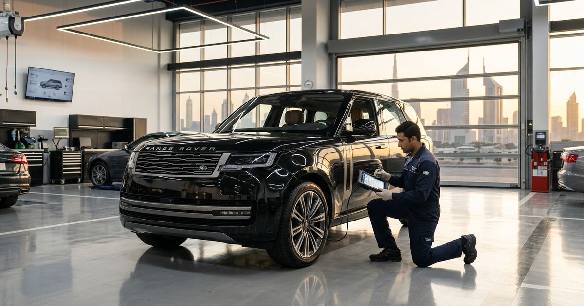 Best Range Rover Service in Dubai | GT Auto Centre