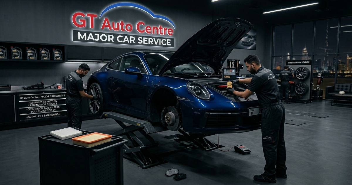 Major Car Service Dubai | Complete Vehicle Maintenance & Inspection