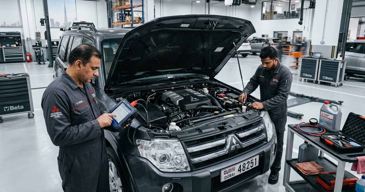 Mitsubishi Engine Repair Dubai | Diagnostics, Service & Overhaul