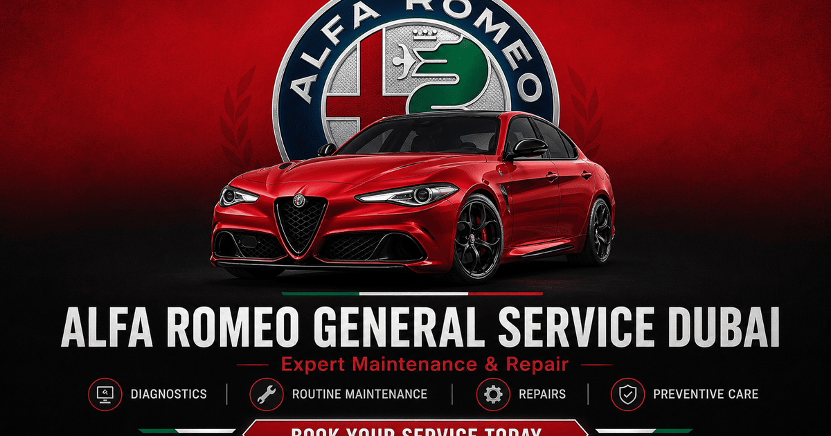 Alfa Romeo General Service Dubai | Premium Maintenance | GT Auto Centre