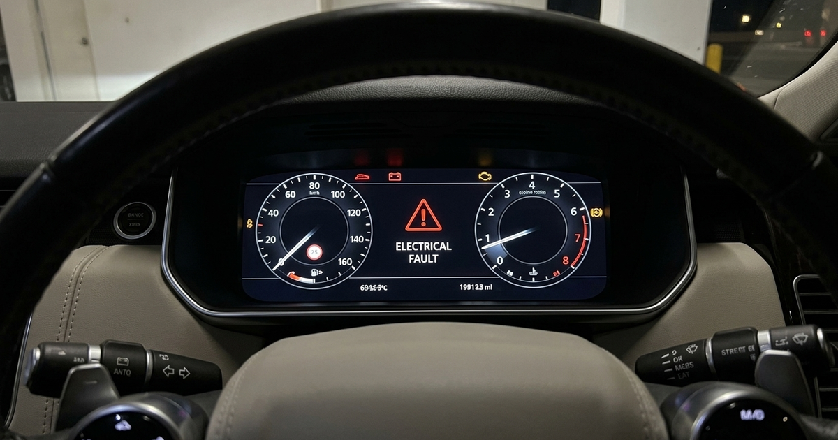 Range Rover Electrical Fault Repair Dubai | ECU Diagnostics