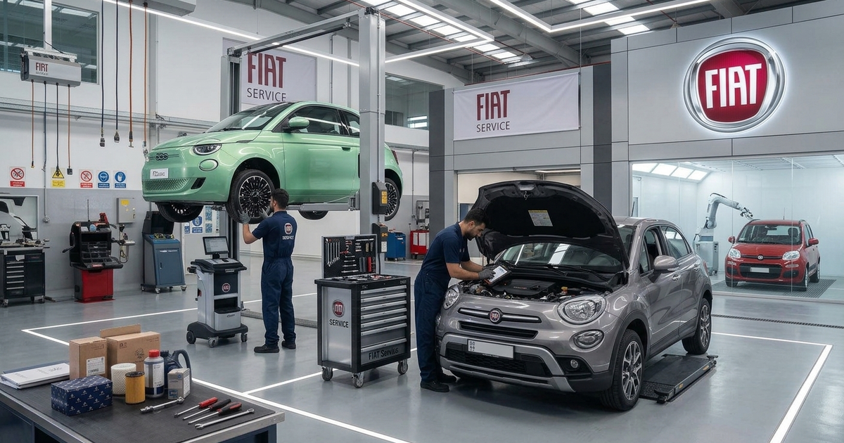 Fiat General Service Dubai | Fiat Maintenance, Oil Change & Diagnostics