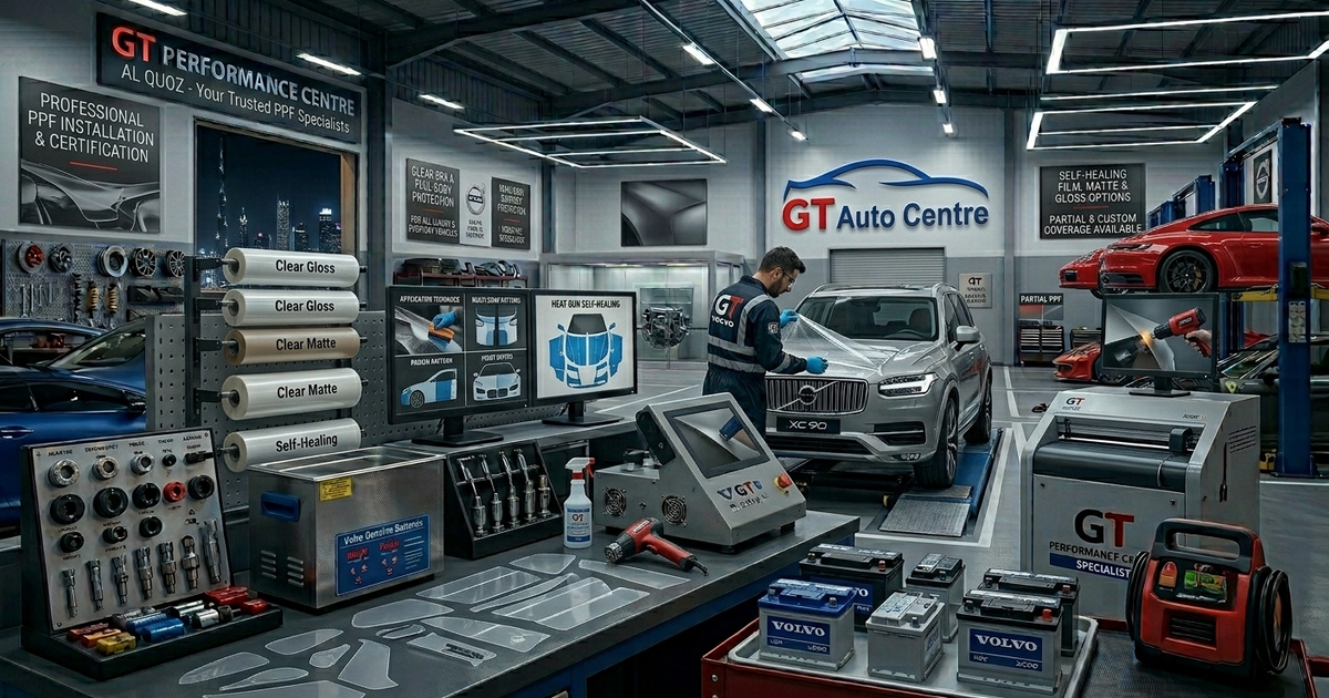 PPF Services Dubai | Paint Protection Film Installation | Clear Bra