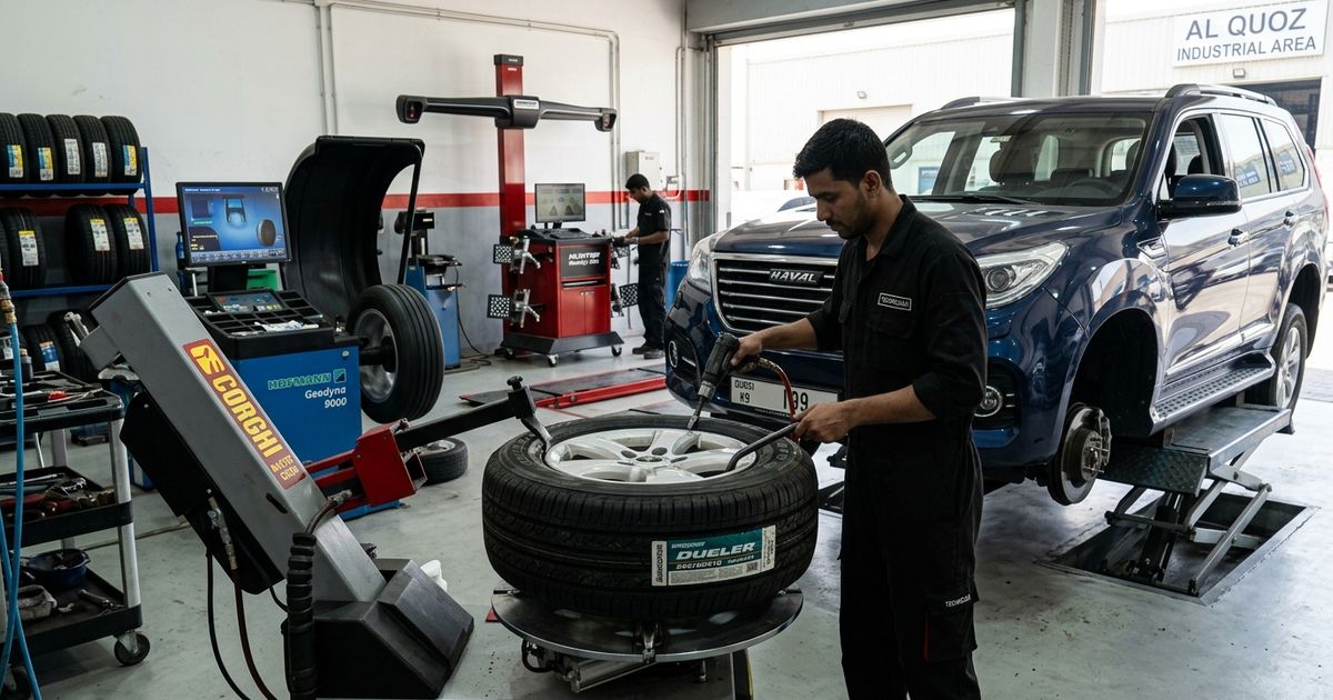 Haval Tyre Service Dubai | Tyre Replacement & Wheel Alignment
