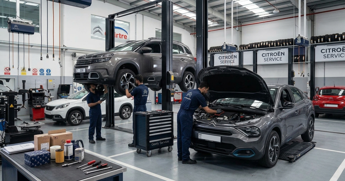 Citroën General Service Dubai | Citroën Maintenance, Oil Change & Diagnostics