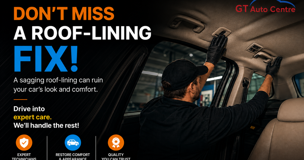 Car Roof Lining Repair Dubai | Sagging Headliner Repair