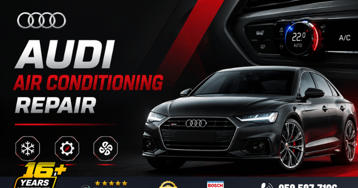 Audi AC Repair Dubai | R1234yf Gas Top-Up & Maintenance | GT Auto Centre