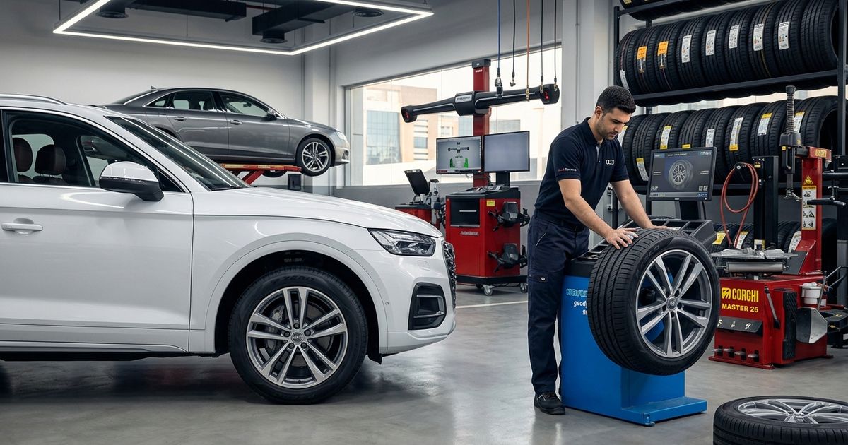 Audi Tyre Services Dubai | Tyre Repair & Replacement