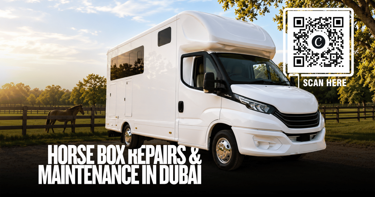 Horse Box Repairs Dubai | Service & Maintenance | GT Auto Centre