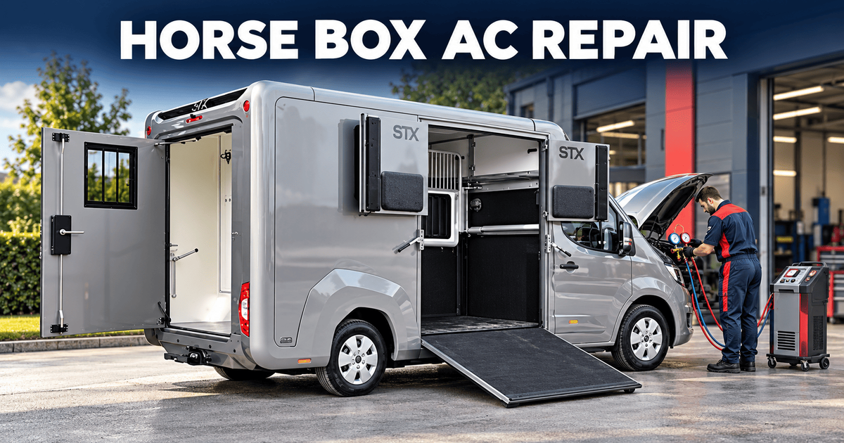Horse Box Air Conditioning Repair Dubai | GT Auto Centre