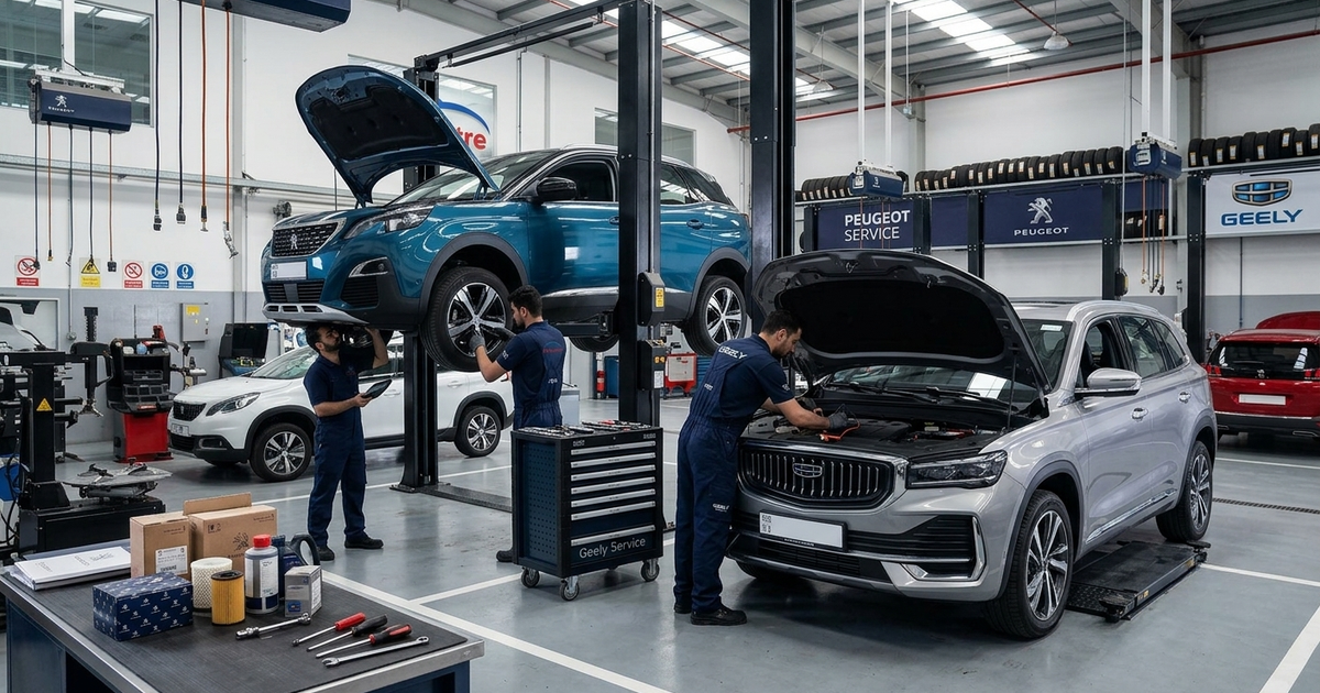 Geely General Service Dubai | Geely Maintenance, Oil Change & Diagnostics