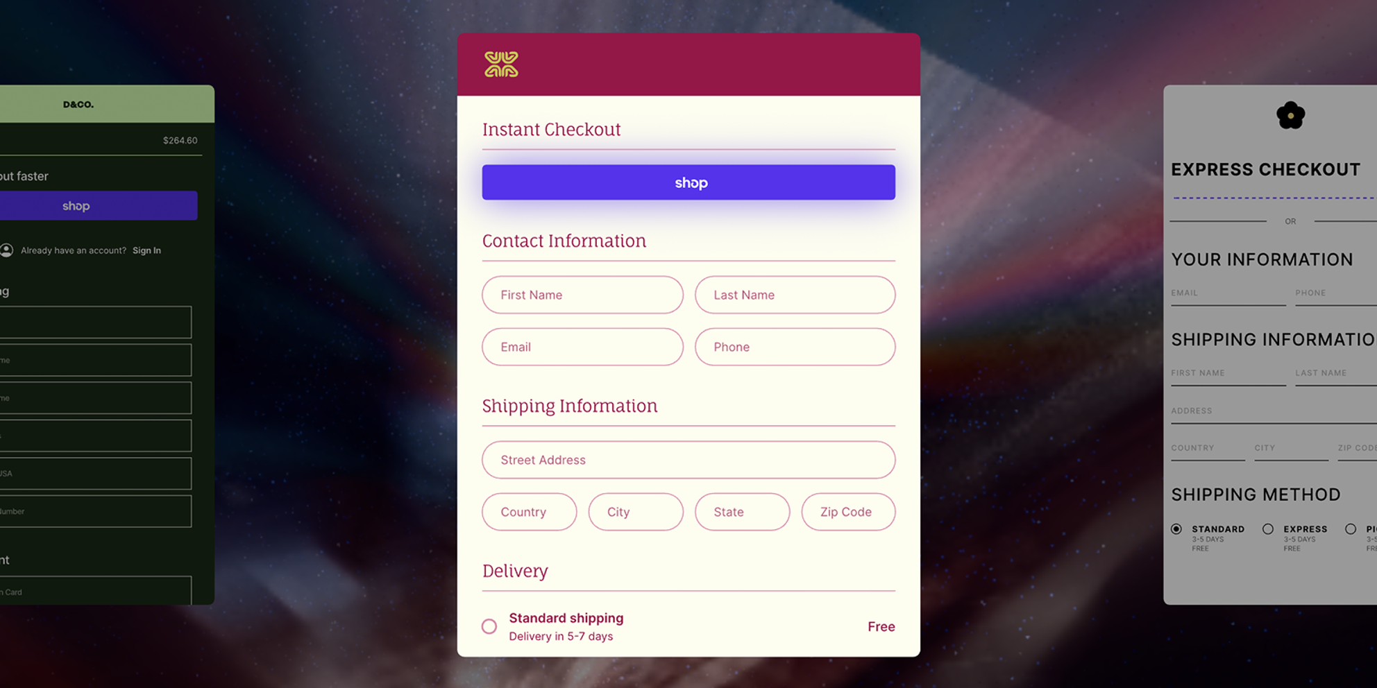 Redesigned Shopify Checkout
