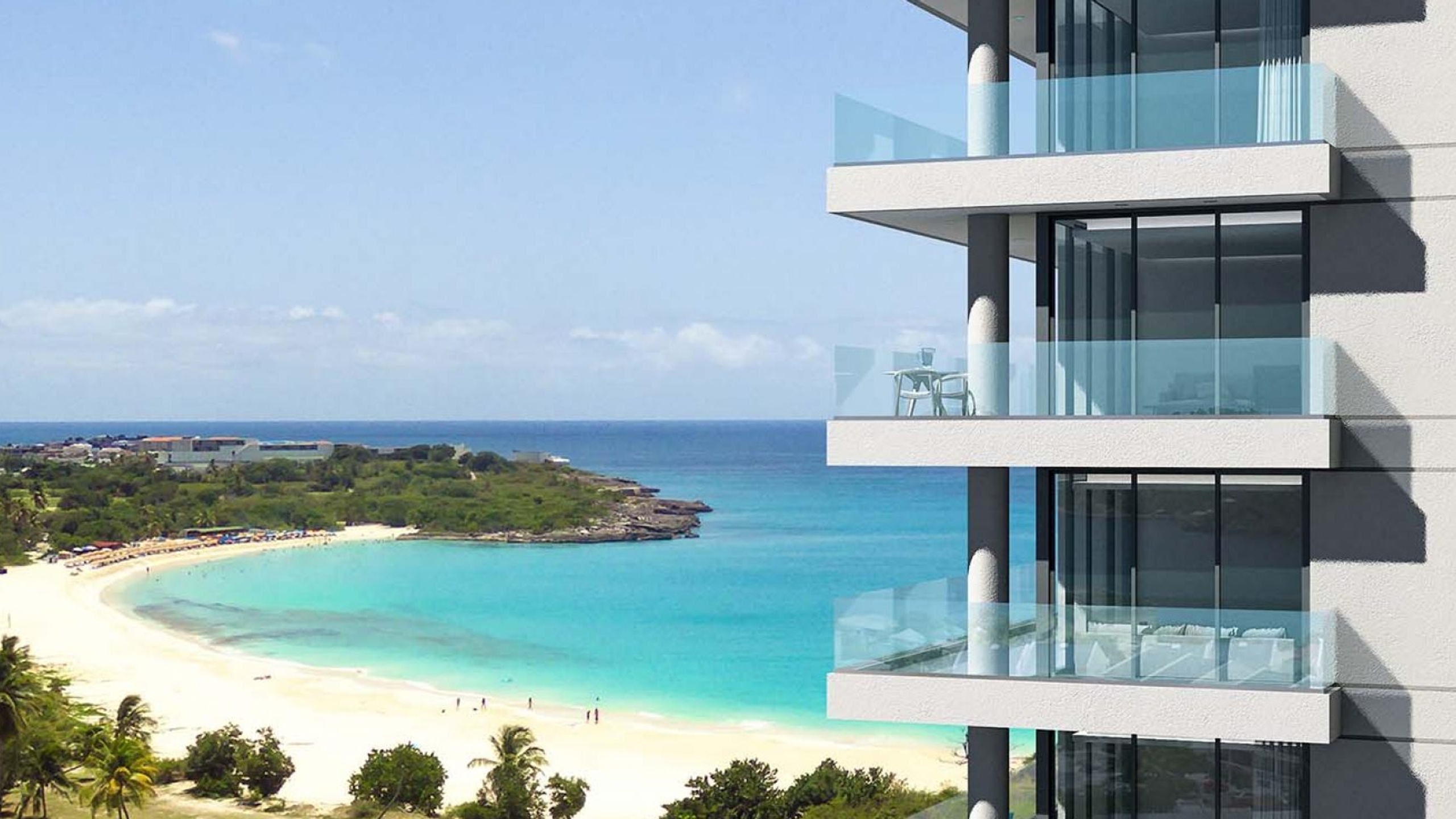 Mullet Bay Apartments View