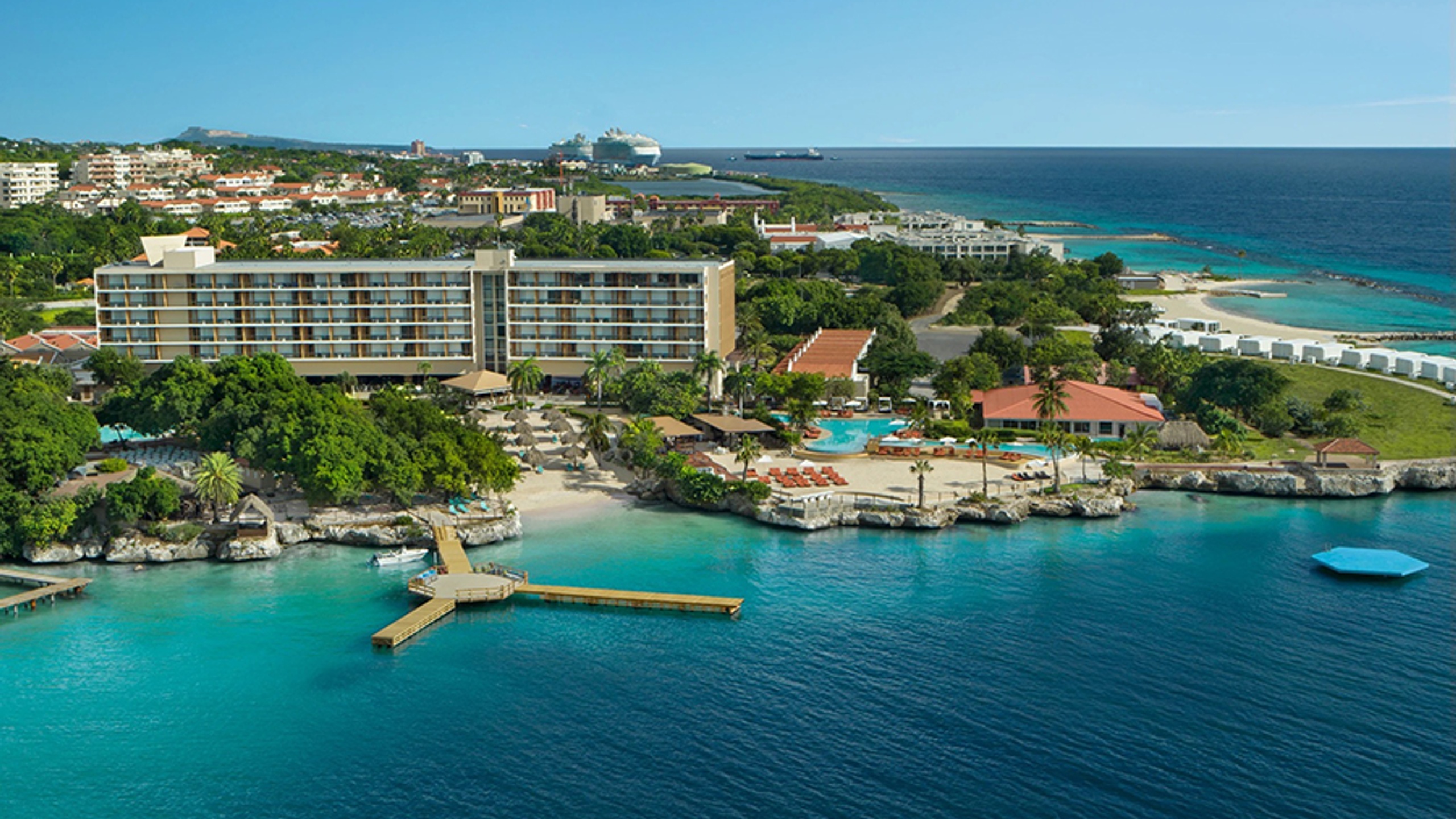 Dreams Curacao Resort Spa Resort Aerial View