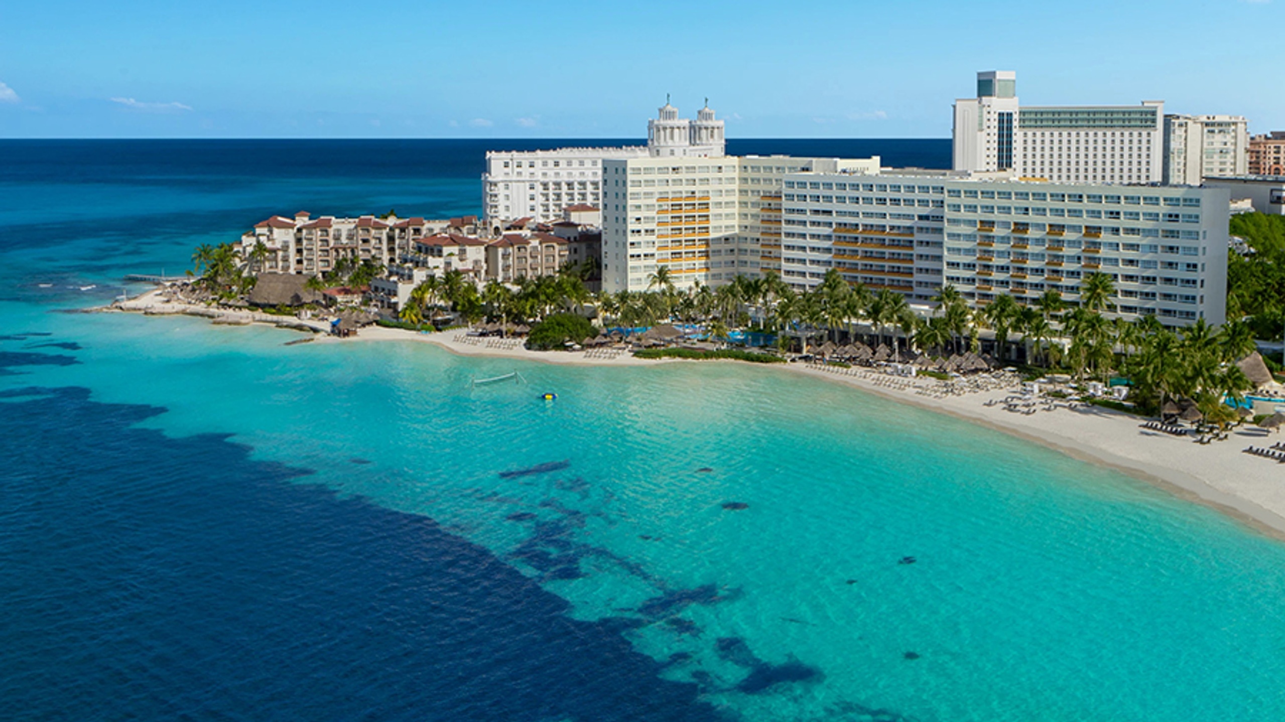 Dreams Sands Resort Spa Aerial