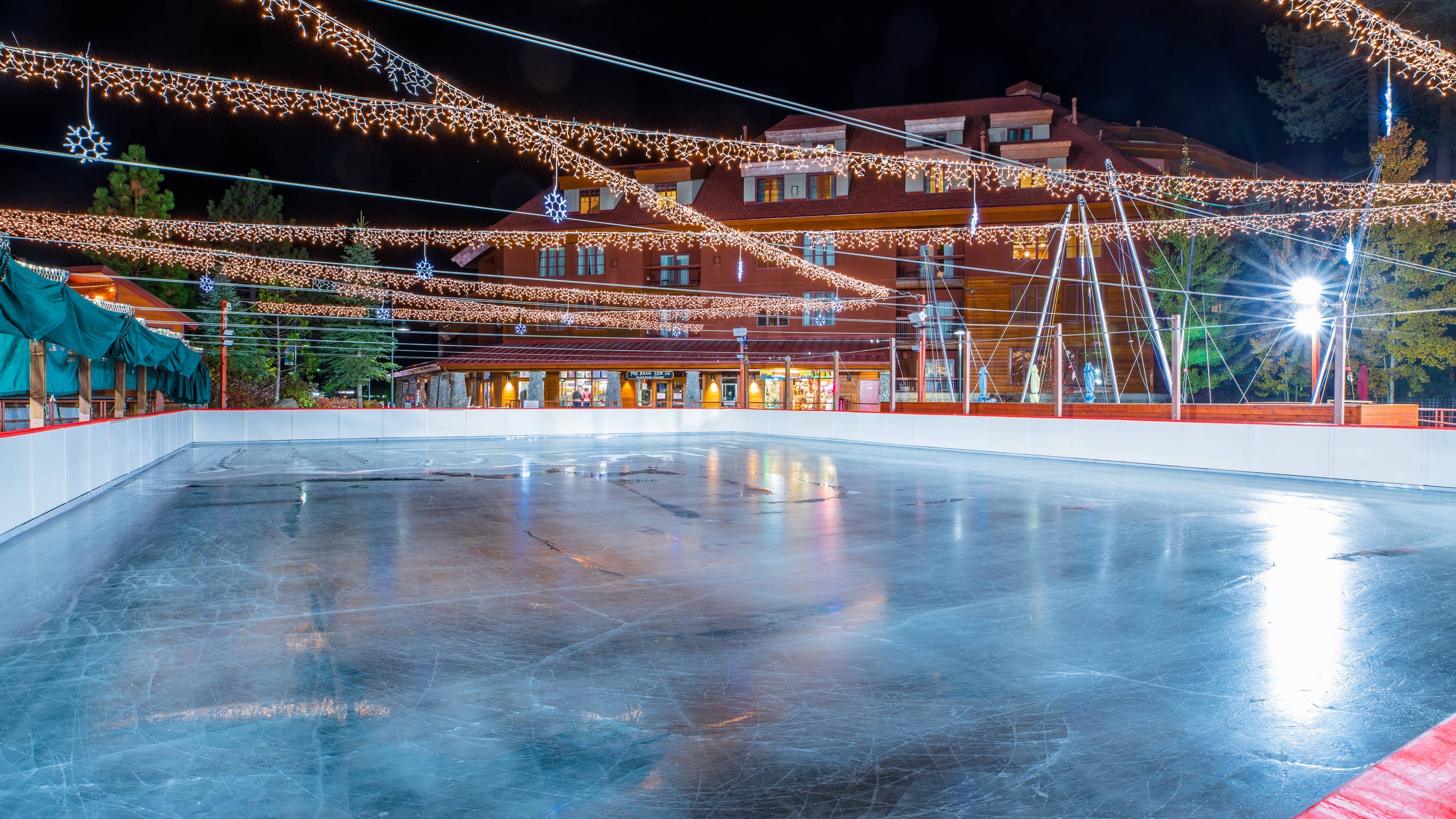 Heavenly Village Ice Skating Rink