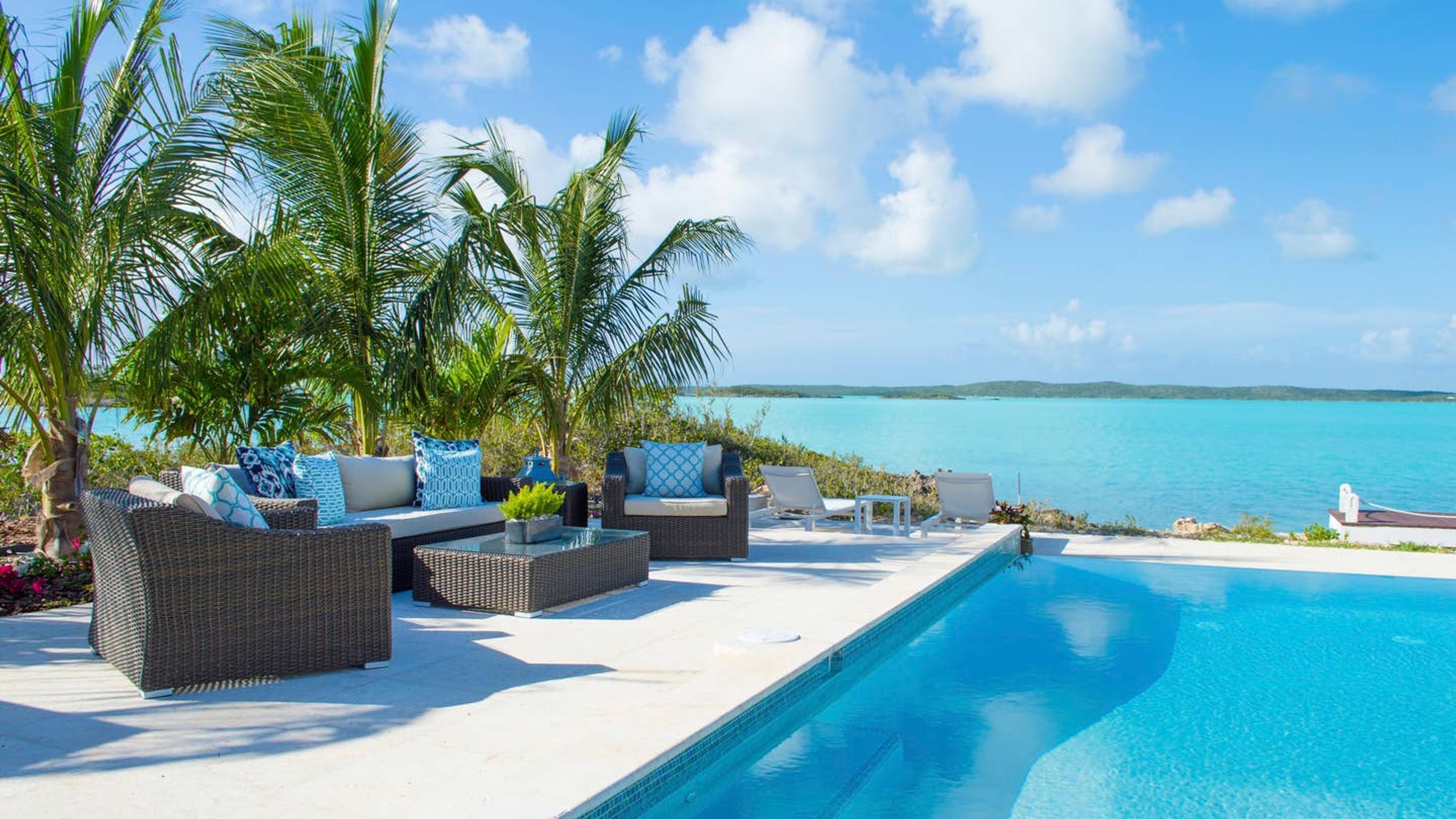 Chalk Sound Villa Pool 2