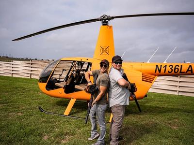 Matagorda Helicopter Hog Hunt for 4