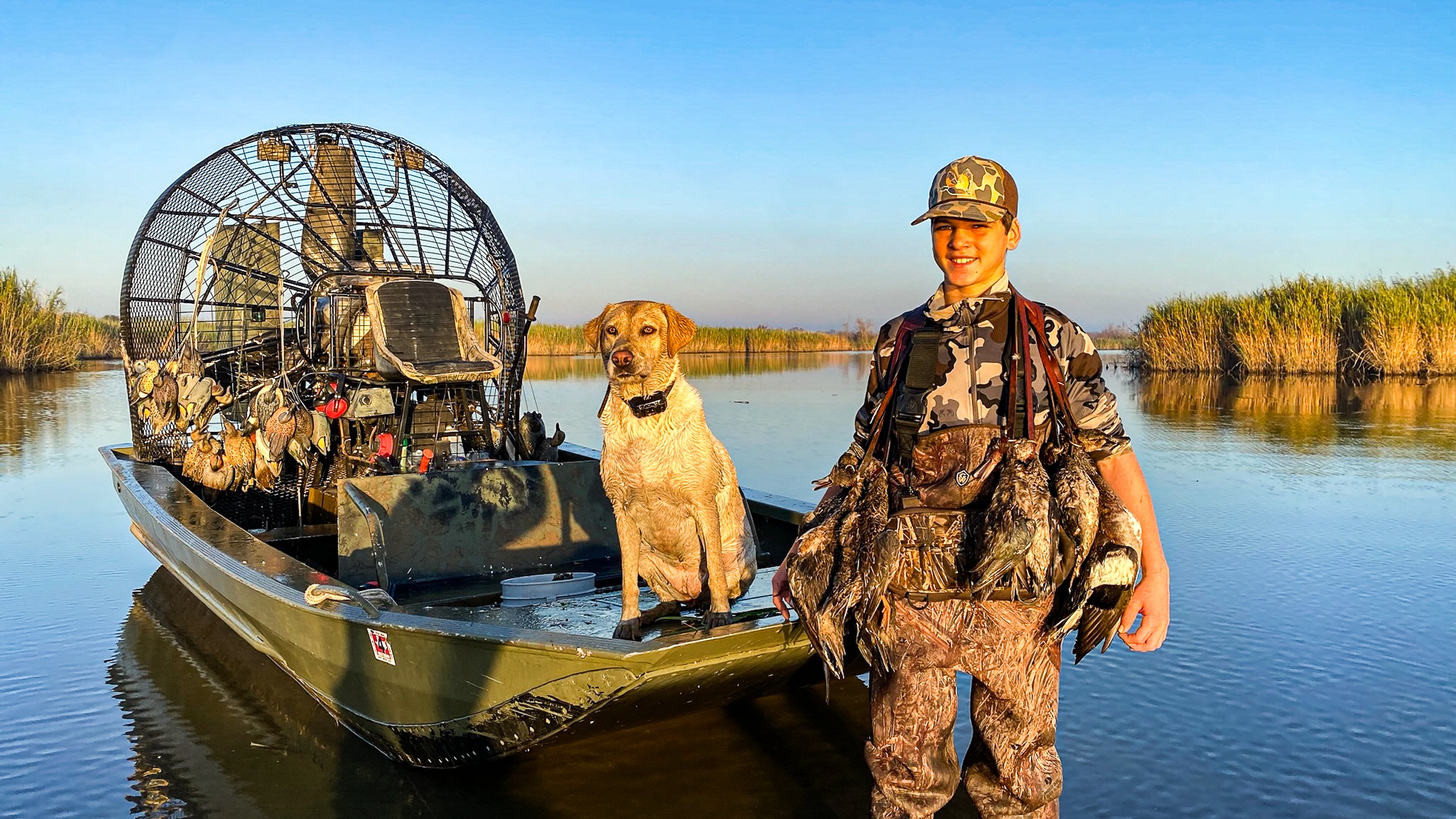 Texas Gator & Teal Hunt for 4