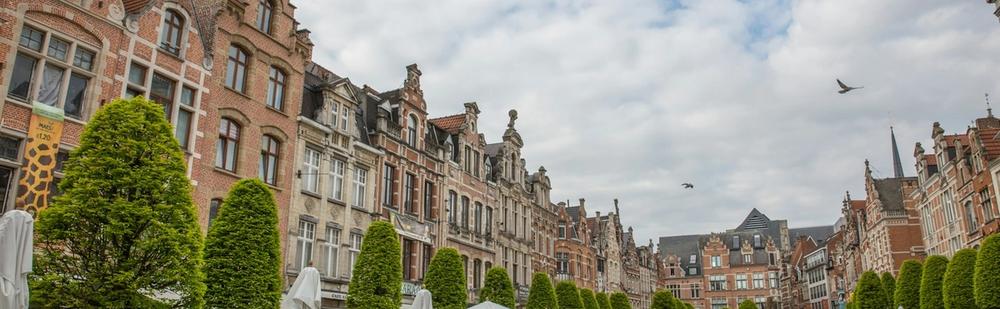 Oude markt in Leuven