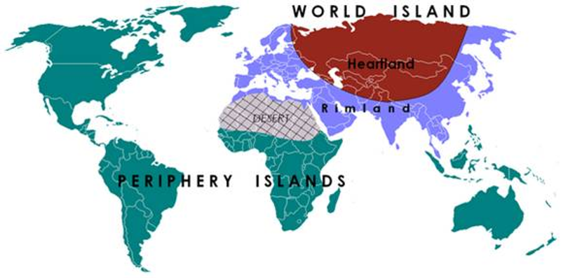 Mackinder: Who rules Eastern Europe rules the World