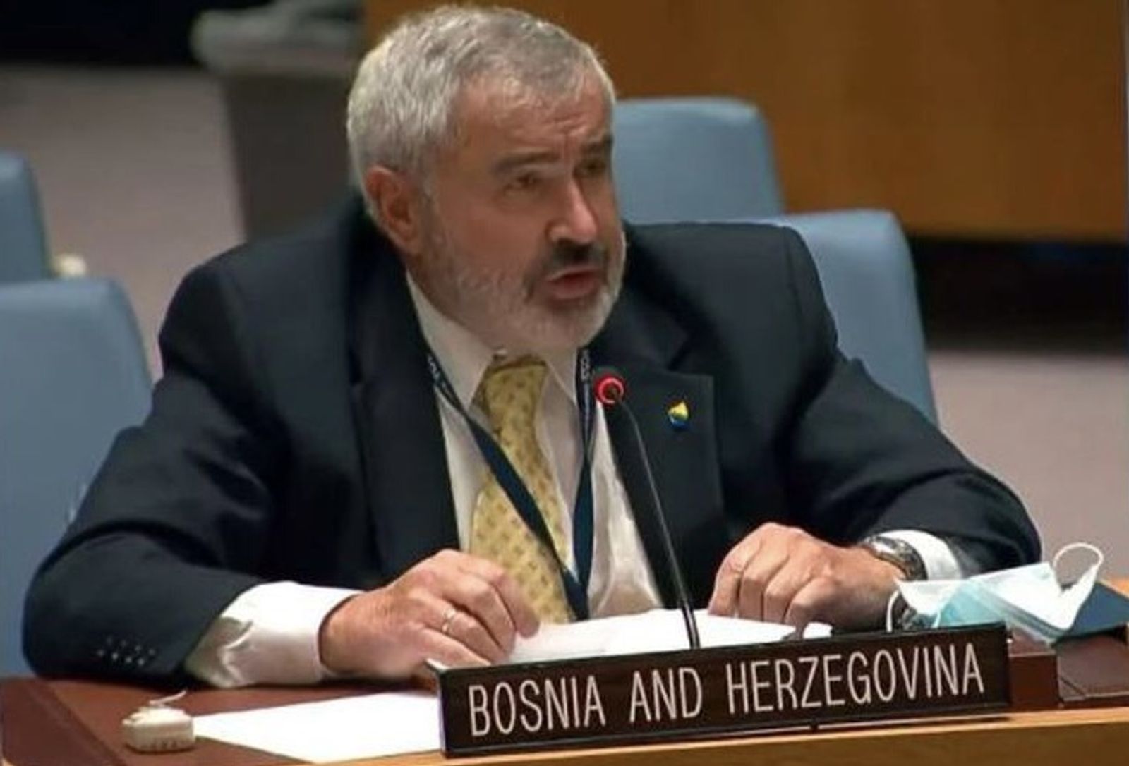 Podrška ambasadoru BiH u UN Svenu Alkalaju