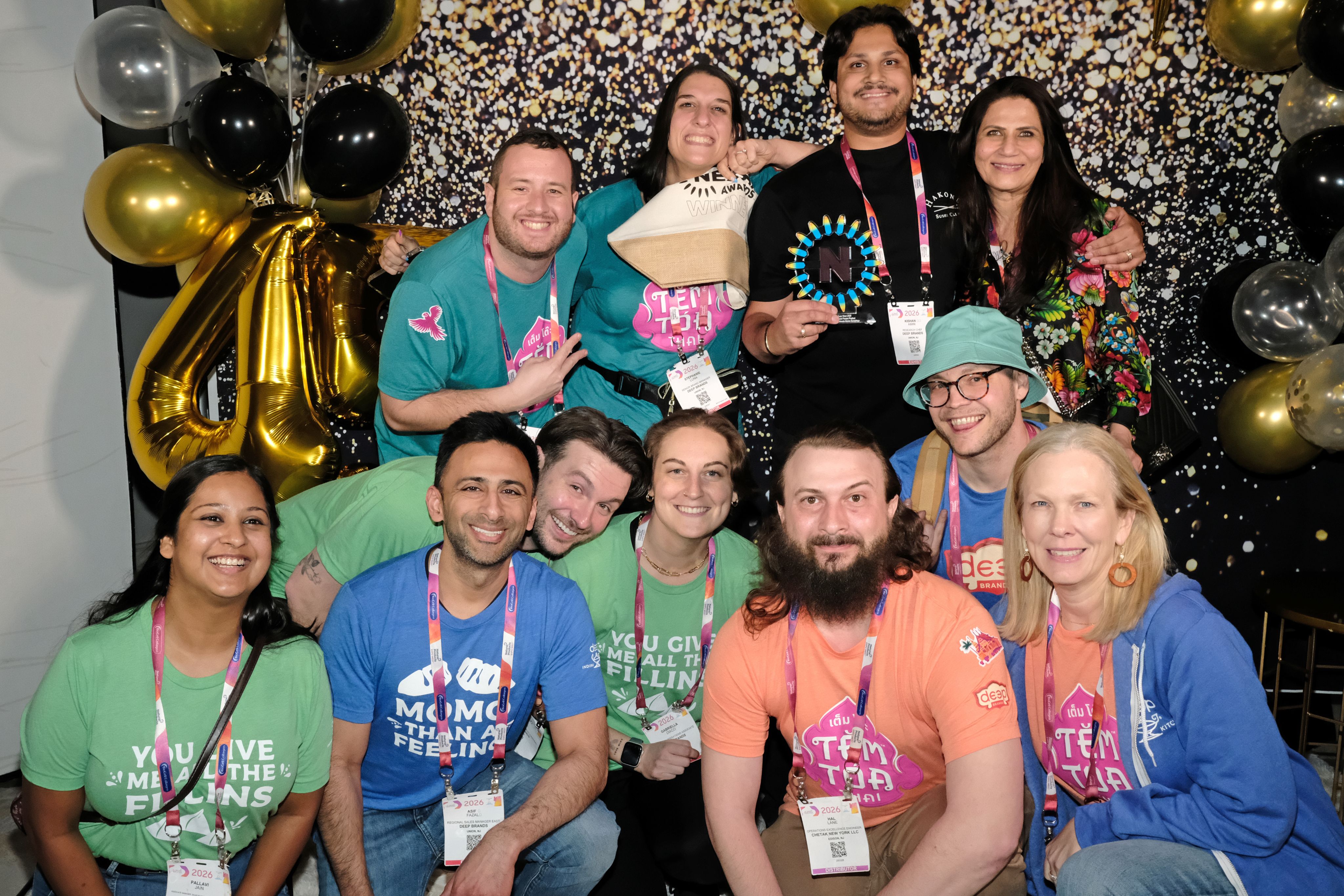 Deep Brands team at a celebration