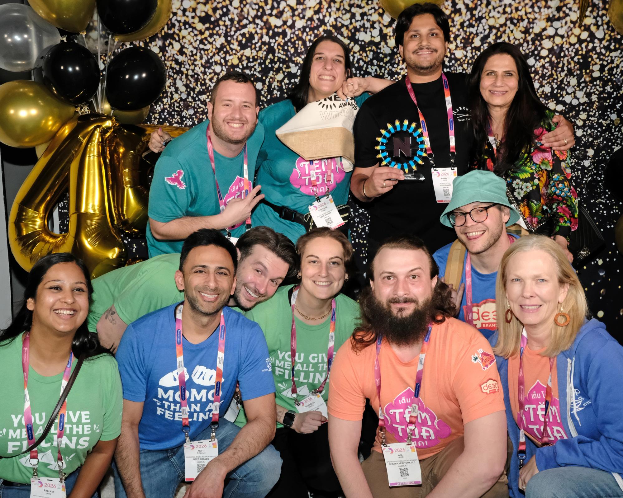 Deep Brands team at a celebration