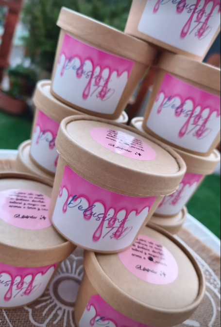 Caja Primera Vez — caja con quemador, velitas de té y wax melts.