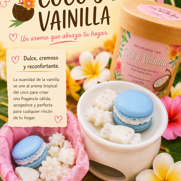 Wax Melts Tabletas — mini tabletas decorativas de cera.