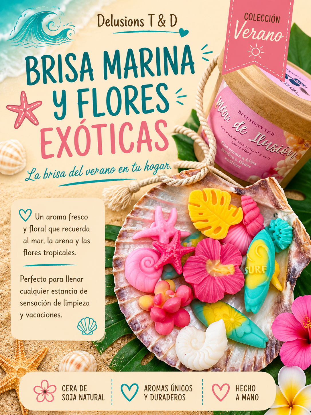 Wax Melts Cubos — cubos y figuras de cera en bolsitas.