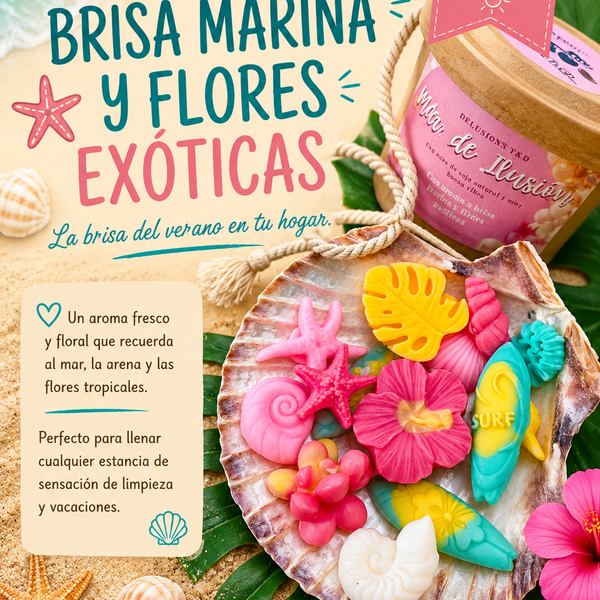 Wax Melts Cubos — cubos y figuras de cera en bolsitas.
