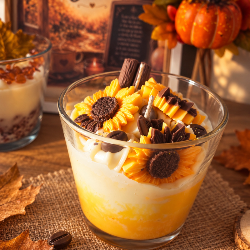 Vela Grande con aroma a cafe gourmand