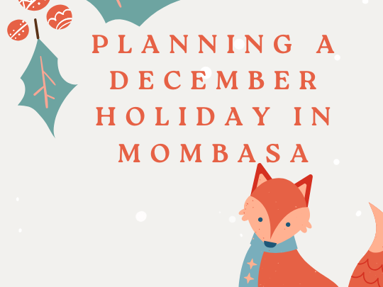 Planning a December Holiday in Mombasa?