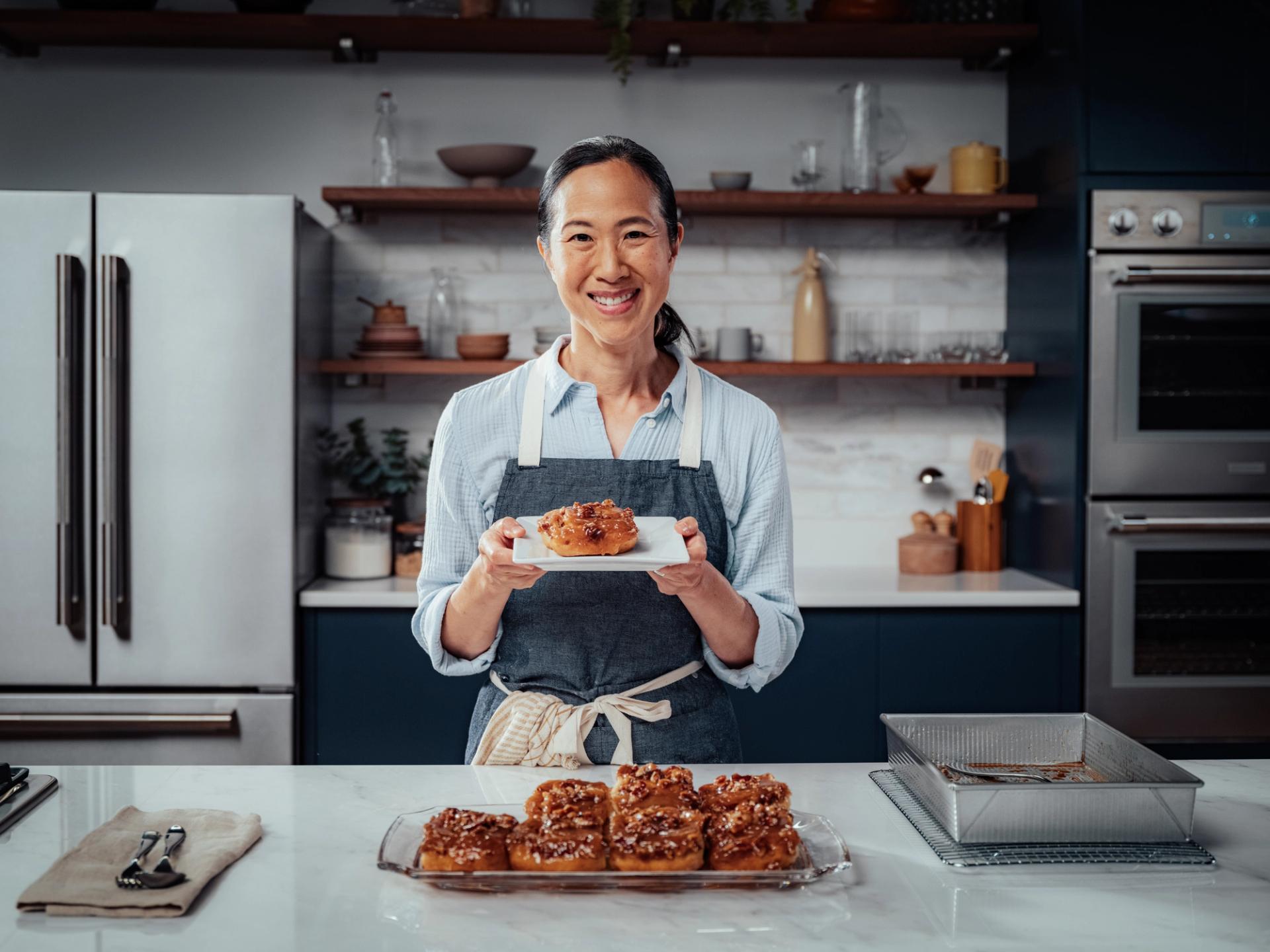 Joanne Chang and her Famous Sticky sticky buns