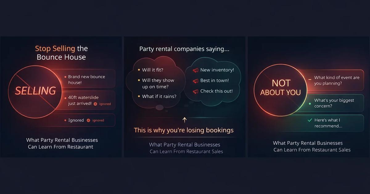🍽️ The Waiter Secret — For Party Rental Businesses