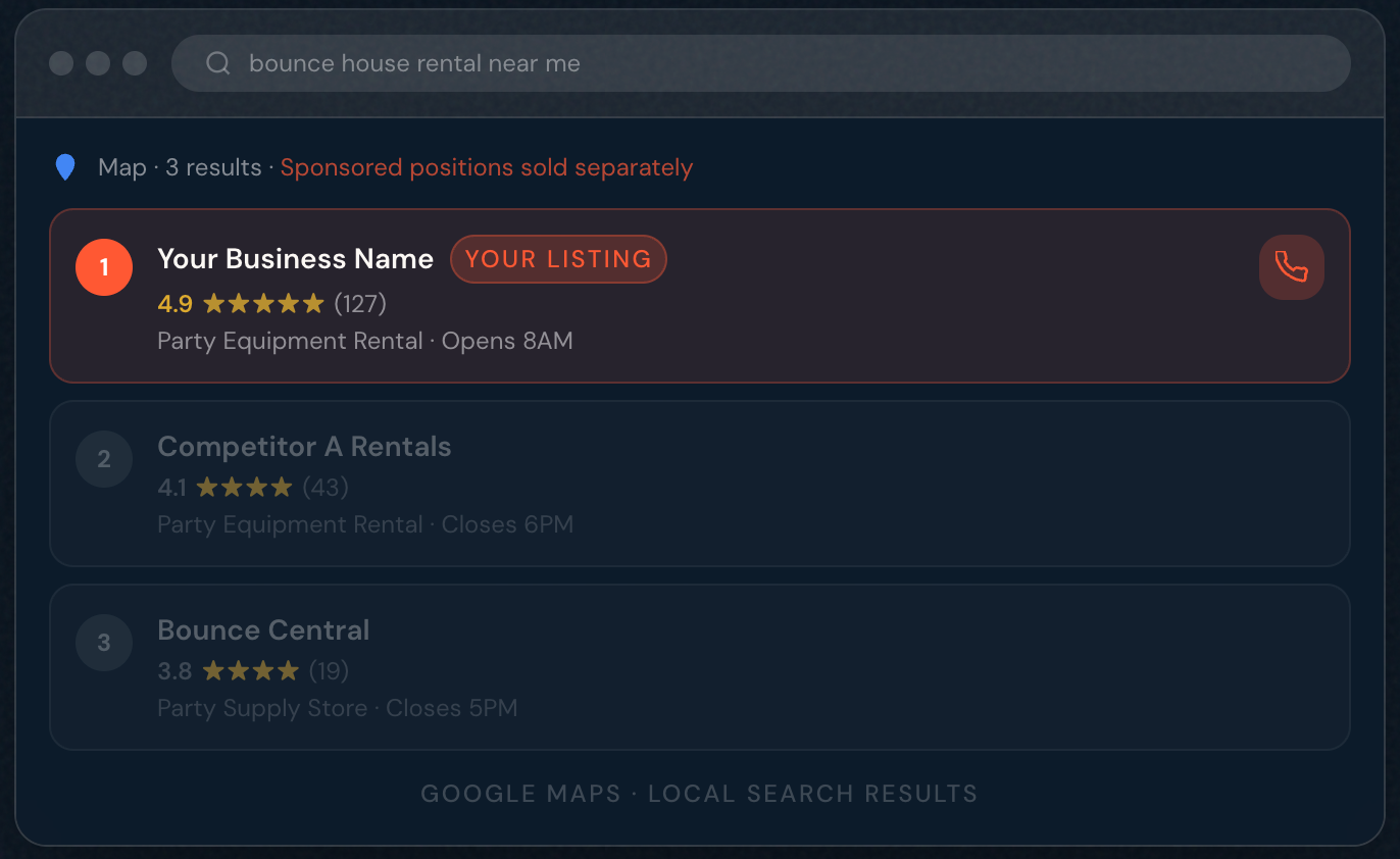 How Party Rental Companies Can Show Up in AI and Google Search
