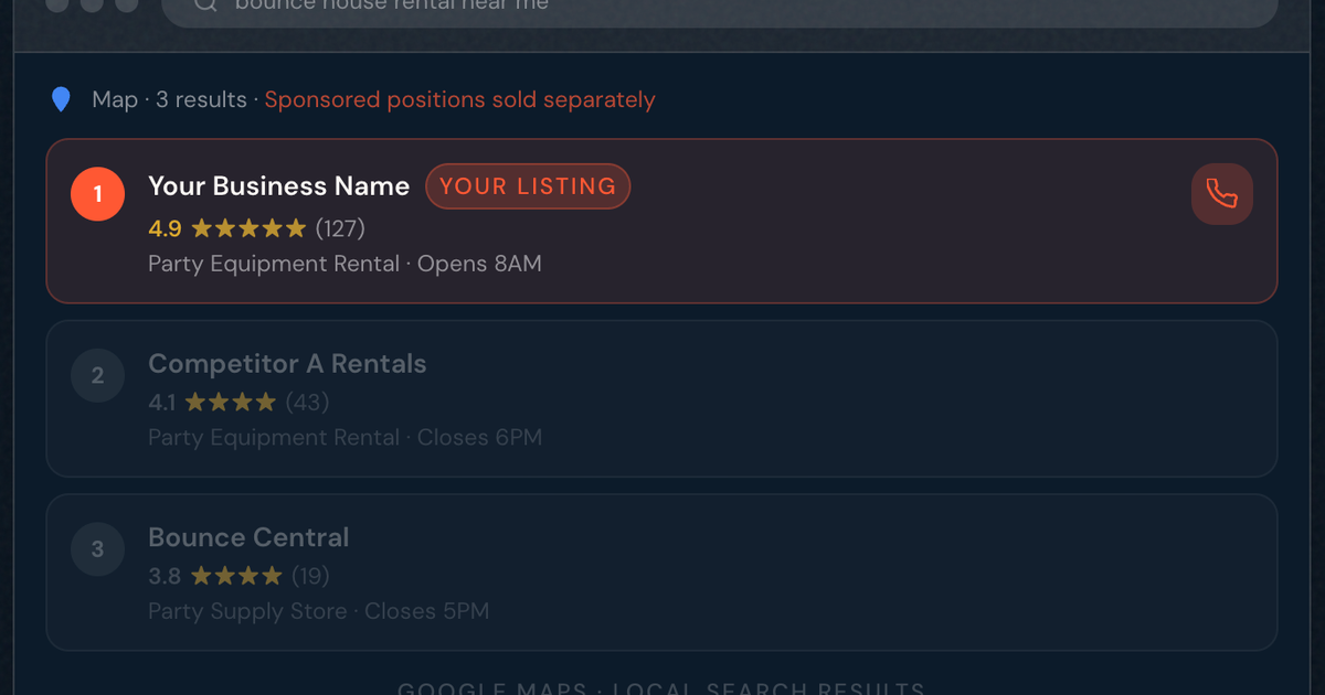 How Party Rental Companies Can Show Up in AI and Google Search