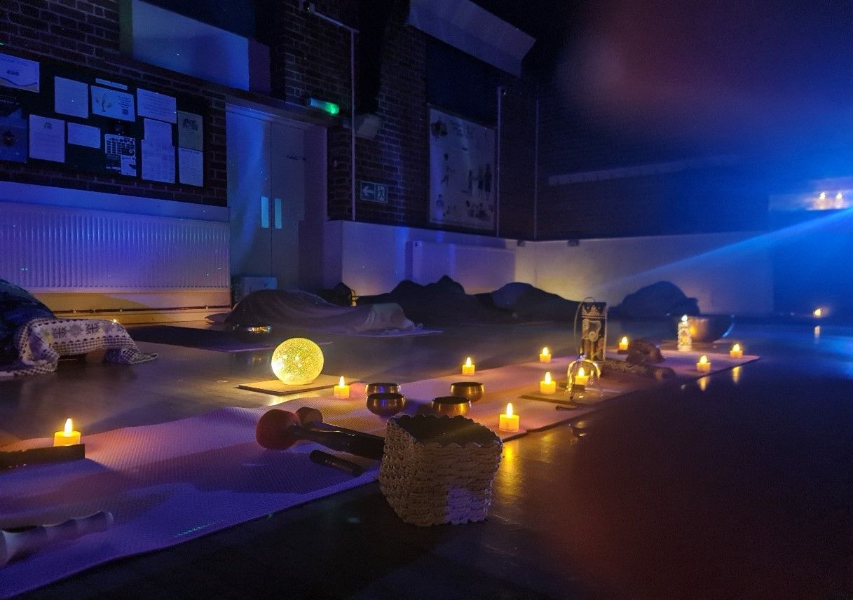 Calming Space Relaxation and Sound Immersion
