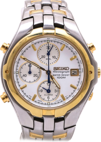 Seiko Alarm Chronograph 7T32-6M90 watch