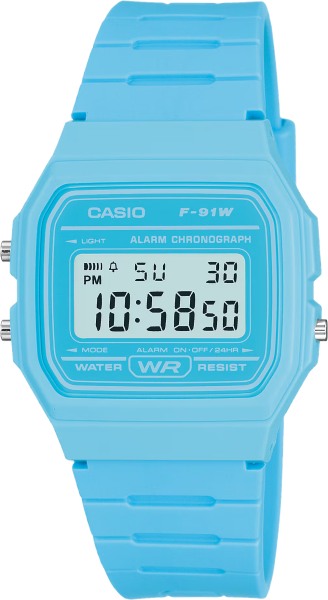 Casio F91WC-2A watch