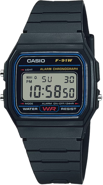 Casio F-91W watch