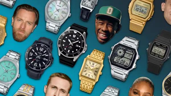 Casio Watches Worn by Celebrities