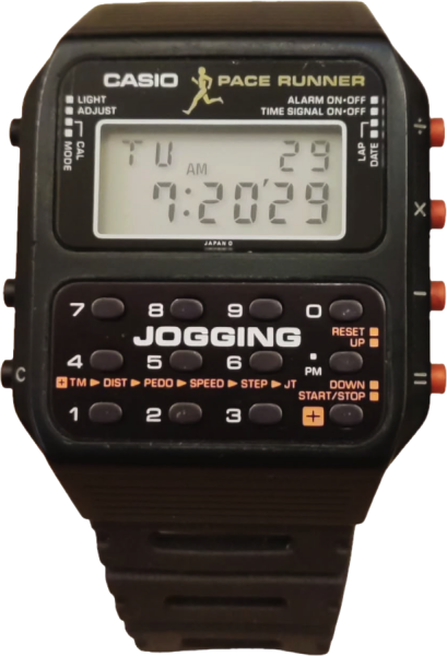 Casio J-100 Pace Runner watch