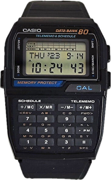 Casio DBC-80-1R watch