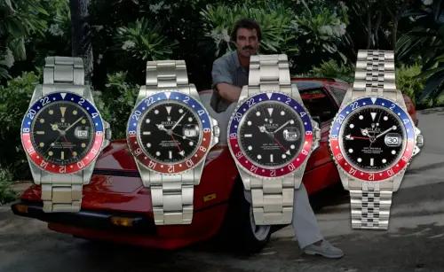 Rolex GMT Master "Pepsi" worn on screen