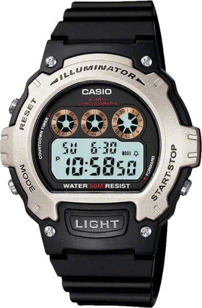 Casio W214H-1AV watch