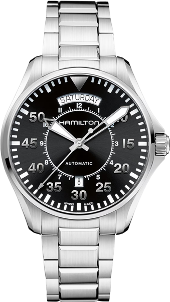 Hamilton Khaki Aviation Pilot Day Date H64615135 watch