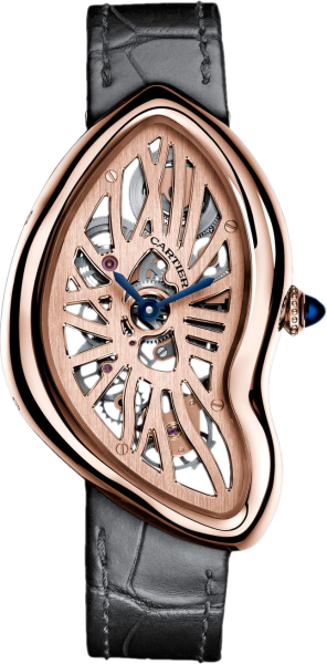 Cartier Crash Skeleton Rose Gold watch